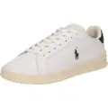 Ralph Lauren Polo Ralph Laurentil mænd. 809960929001 Heritage Court II Nappa læder træningssko hvid (44), Fast, Blonder, Casual