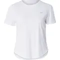 Nike Kortærmet Nike Tempo Dri-FIT-løbetop til kvinder - hvid