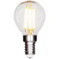 By Rydens - Filament dekorationspære, LED dæmpbar globe, E14, 4W, Ø 45 mm klar - Hvid - Lyskilder & pærer - - Homeroom