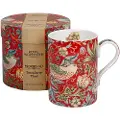 Royal Worcester - Kop Morris & Co Strawberry Thief Crimson Slate 35 cl - Flerfarvet - Kopper & krus - - Homeroom