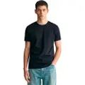 Gant Contrast Logo T-shirt Med Korte ærmer