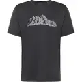 Jack Wolfskin Peak Graphic T-shirt Med Korte ærmer