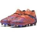 Puma FUTURE 8 ULTIMATE CREATIVITY FG Football Boots Unisex, Shoes, Orange Poppy/Dark Amethyst/Electric Peppermint, 41