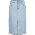 Object Denim Midinederdel