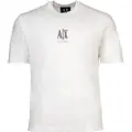 Armani Exchange Armani Exchangetil mænd. XM000363AF12308U0009 Kortærmet t-shirt med rund hals, hvid (L), Casual, Bomuld, Korte ærmer