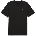 Puma WARDROBE Essentials Tee Men, Clothing, Black, L