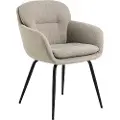 Mid.You - Dora spisebordsstol med armlæn - Beige - Stole med armlæn - - Homeroom