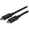 StarTech.com Usb315cc2m Usb-kabel Usb 3.2 Gen 1 (3.1 Gen 1) 2 M Usb C Sort 2m. Usb C Usb C Sort
