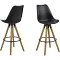 AC Design - Dima barstol 2-pak - Sort - Barstole & -taburetter - - Homeroom