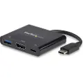 StarTech.com Usb-c To 4k Hdmi Multifunction Adapter With Power Delivery And Usb-a Port Ekstern Videoadapter Usb 3.2 Gen 1 (3.1 Gen 1) Type-c