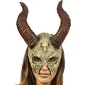 Ghoulish Mytisk Kraniemaske Med Horn