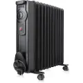 Black & Decker Oil Heater 2000w Black