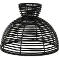 Star Trading - Lampeskærm Runde 20 cm - Sort - Loftlamper udendørs - - Homeroom