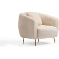 Atelier Del Sofa - Lænestol Istiridye - Beige - Lænestole - - Homeroom