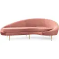 Atelier Del Sofa - Sofa 3-pers. højre Eses - Rosa - 3-pers. sofaer - - Homeroom