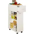 VCM - Niche trolley Tusal With Drawer - Hvid - Hylder & opbevaring - - Homeroom