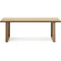 Kave Home - Spisebord Canadell, 100 x 200 cm - Brun - Spiseborde - - Homeroom