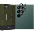 Hofi Samsung Galaxy S23 Ultra 5G Hofi Camring Pro+ Kameralinsebeskytter - Sort Kant