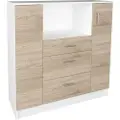 VCM - Køkkenkommode Esilo - Flerfarvet - Hylder & opbevaring - - Homeroom