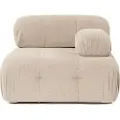 Atelier Del Sofa - 1-sædet sofa Puca Right - Natur - Sofamoduler - - Homeroom