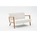 Atelier Del Sofa - Sofa med 2 sæder Kemer - Hvid - 2-pers. sofaer - - Homeroom