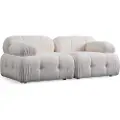 Hannah Home - 2-sæders sofa Muffin - Hvid - 2-pers. sofaer - - Homeroom