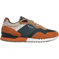 Pepe Jeans Pepe Jeanstil mænd. PMS40021 London Grade flerfarvede lædersko (44), Fast, Ruskind, Blonder, Casual, Flerfarvet