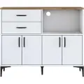 Hannah Home - Skab til flere formål Violet - Hvid - Skænke & sideboards - - Homeroom