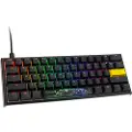 Ducky One 2 Pro Mini Rgb Cherry Silent Red Gata-2654 Gamingtastatur Engelsk