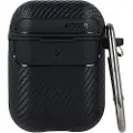 24hShop Beskyttelsesetui i kulfiber til Airpods 4 - Svart