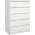 Ebuy24 - Naia Kommode 5 skuffer - Pakke - Hvid - Kommoder - - Homeroom