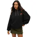 Superdry Utility Sport Logo Pluse Size Hættetrøje
