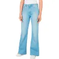 Pepe Jeans Pepe Jeanstil kvinder. PL204734NC4 Jeans i flare fit Willa blå (30/30), Casual, Bomuld, Denim, Bæredygtig