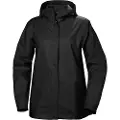 Helly Hansen Moss regnjakke, dame, sort
