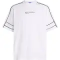 Karl Lagerfeld Relaxed Piping T-shirt Med Korte ærmer