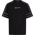 Karl Lagerfeld Relaxed Piping T-shirt Med Korte ærmer