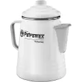 Petromax Tea and Coffee Perkolator, hvid
