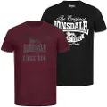 Lonsdale Torbay T-shirt Med Korte ærmer 2 Enheder