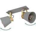 Eglo - Spotlight Twicken 2-Light - Grå - Spotlights - - Homeroom