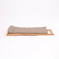 Kalune Design - Havesæt med bord og stole (3 dele) - Larin - Brun - Loungemøbler - - Homeroom