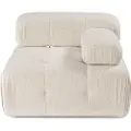 Atelier Del Sofa - 1-sædet sofa Puca Right - Beige - Sofamoduler - - Homeroom