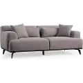 Hannah Home - Sofa med 2 sæder Jaguar - Grå - 2-pers. sofaer - - Homeroom