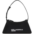Karl Lagerfeld Essential Logo Matte Skuldertaske