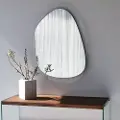 Homitis - Spejl Aqua 55 x 75 cm - Transparent - Små spejle - - Homeroom