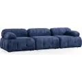 Atelier Del Sofa - 3-sæders sofa Muffin - Blå - 3-pers. sofaer - - Homeroom