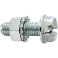 Fix Nippel M5 X 15 Mm Sekskantet Skruehoved Med Skive 100 Enheder