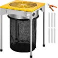 Vevor 18" bordhydroponisk 3-trins elektrisk bladknopstrimmer Trim Reaper med 6 ekstra knive