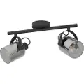 Eglo - Spotlight Berregas 2-Light - Sort - Spotlights - - Homeroom