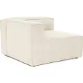 Atelier Del Sofa - 1-sæders sofa -Brinly Left - Natur - Sofamoduler - - Homeroom