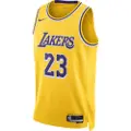 Nike Los Angeles Lakers Icon Edition 2022/23 Nike Dri-FIT NBA Swingman-trøje til mænd - gul